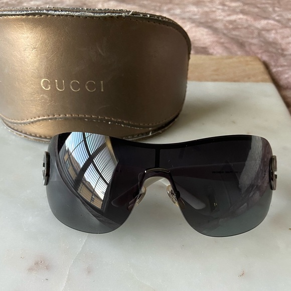 Gucci Accessories - GUCCI RUTHENIUM SUNGLASSES